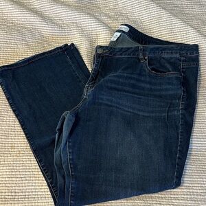 Lane Bryant Dark Indigo Boot Cut Jeans